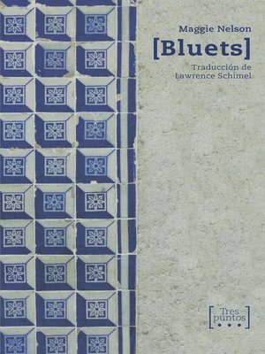 cover image of Bluets